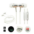 Glow-in-dark Ear buds - White